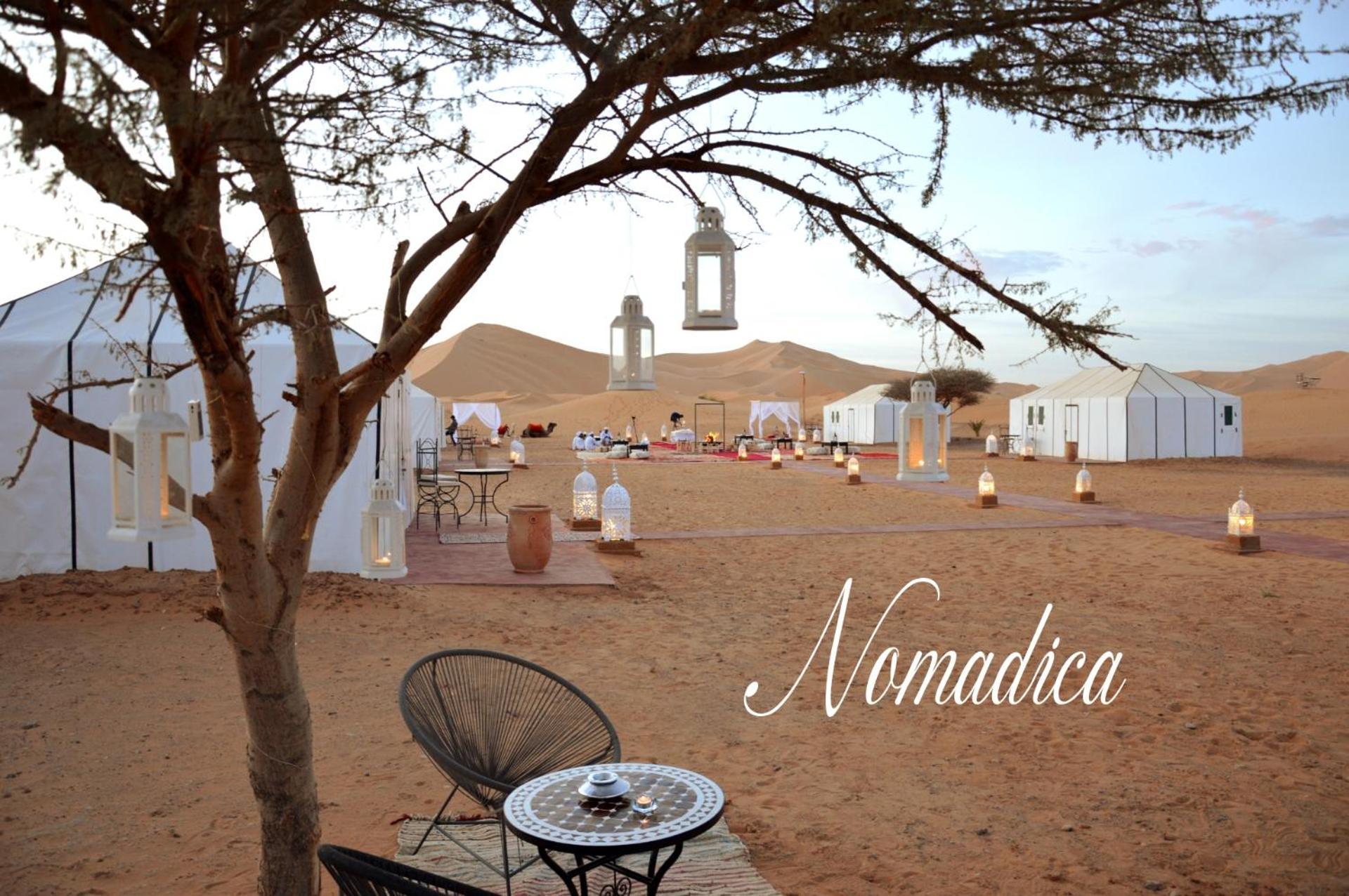 Hotel Nomadica Luxury Camp Merzouga Exterior foto