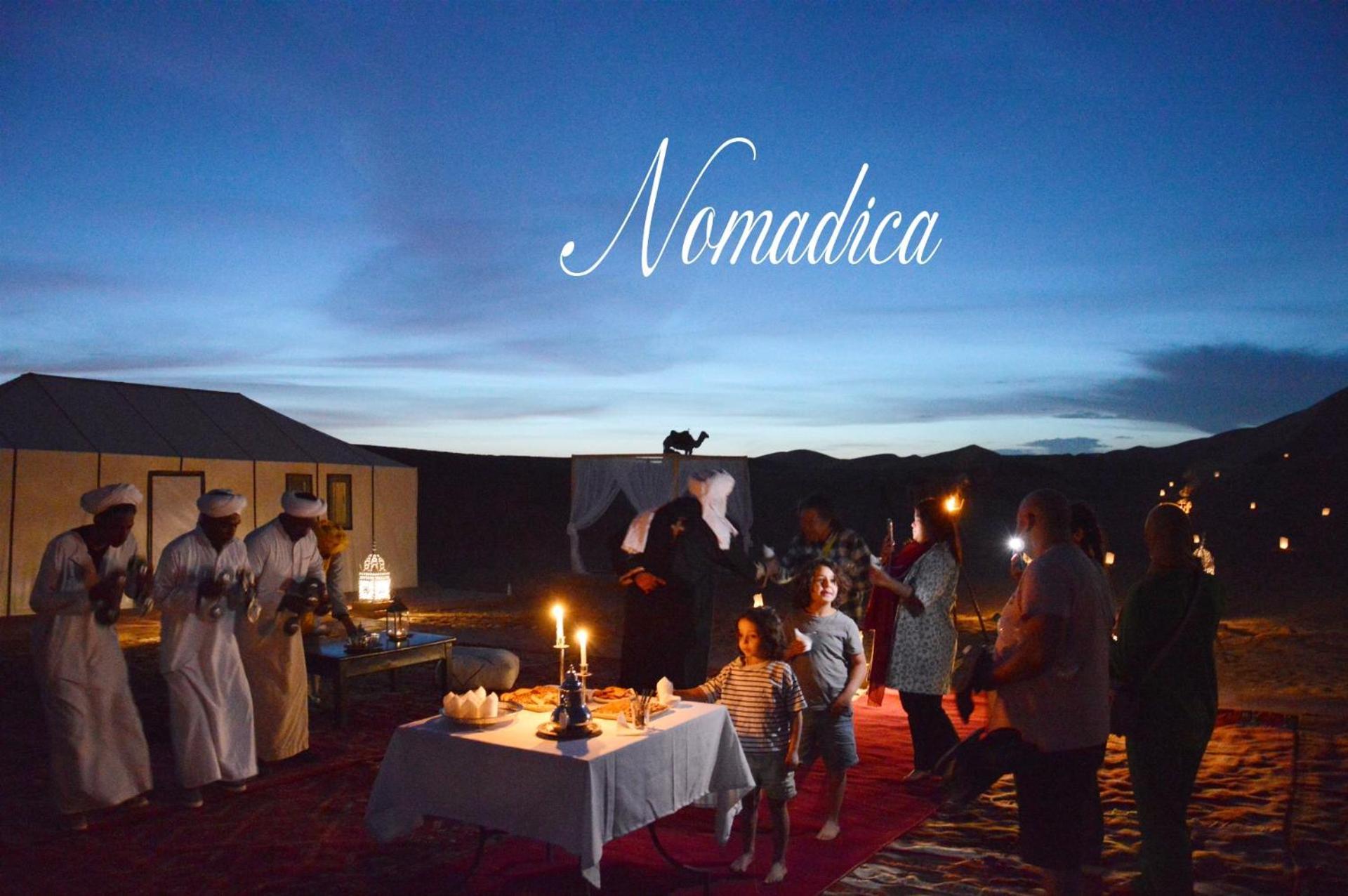 Hotel Nomadica Luxury Camp Merzouga Exterior foto