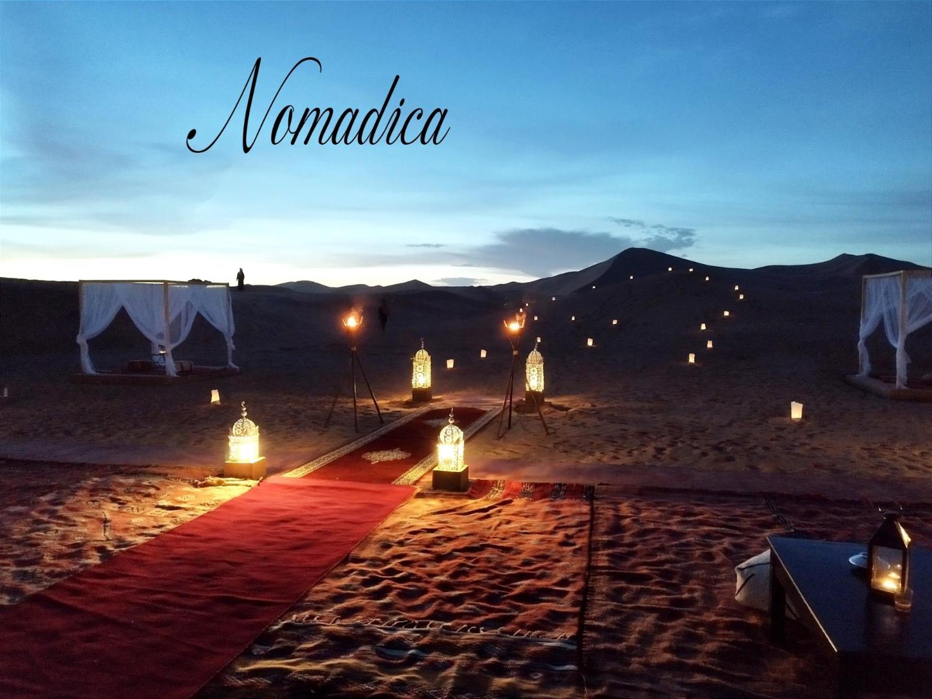 Hotel Nomadica Luxury Camp Merzouga Exterior foto