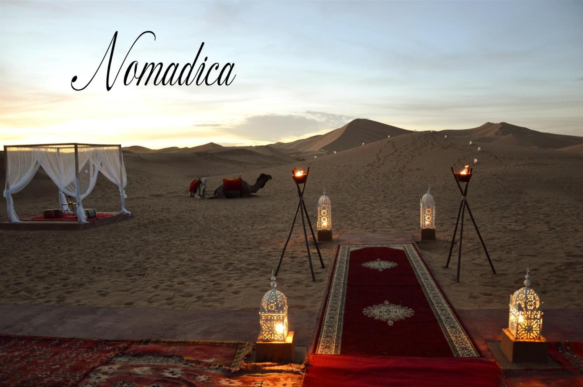 Hotel Nomadica Luxury Camp Merzouga Exterior foto