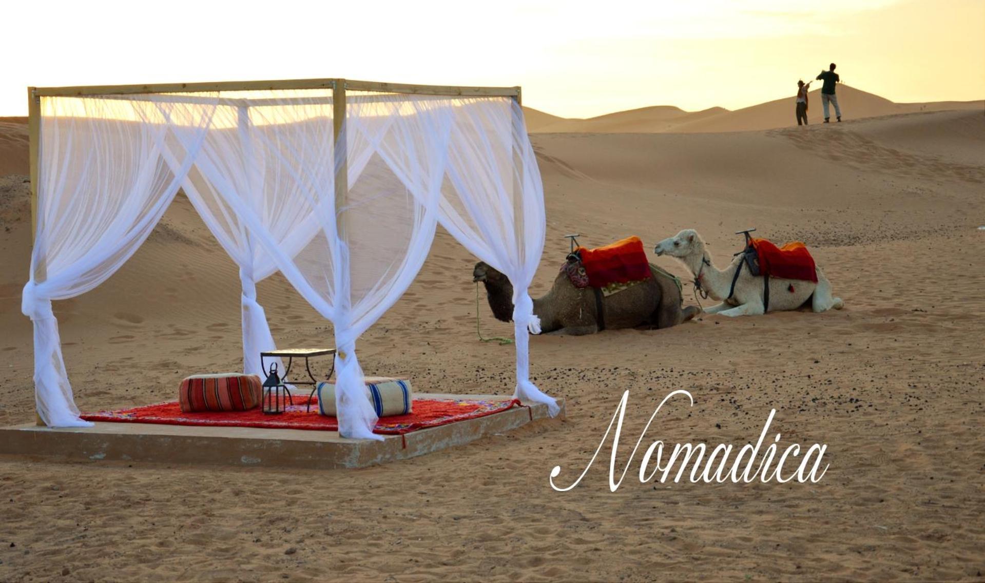 Hotel Nomadica Luxury Camp Merzouga Exterior foto