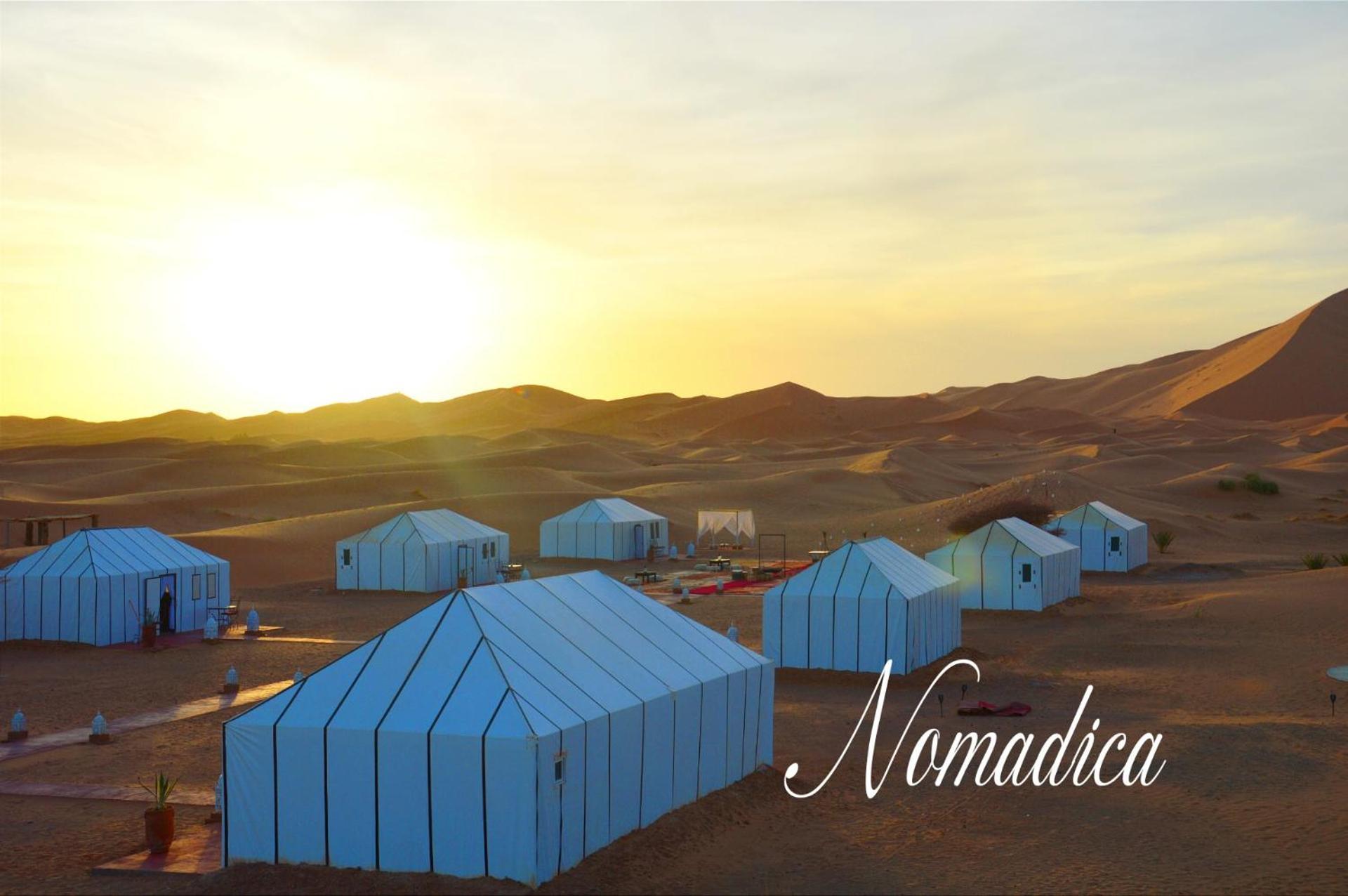 Hotel Nomadica Luxury Camp Merzouga Exterior foto