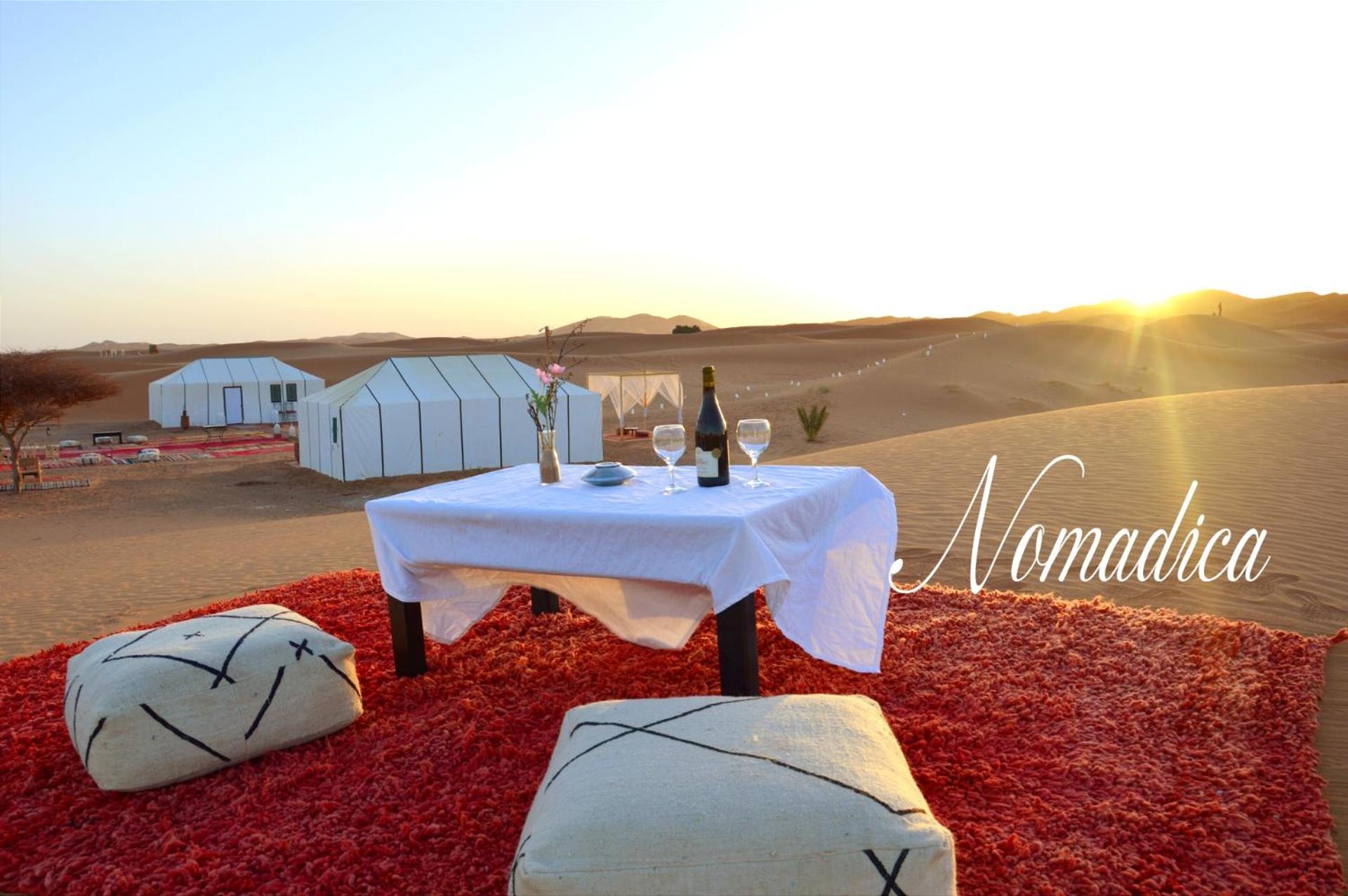 Hotel Nomadica Luxury Camp Merzouga Exterior foto